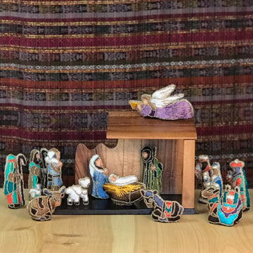 Nativity Tabletop Ornament Sets