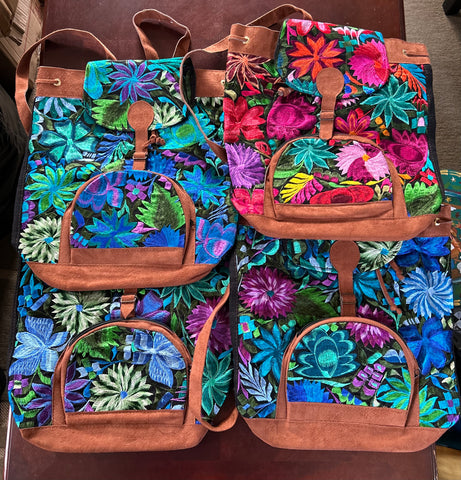 Backpack - Embroidered Lg