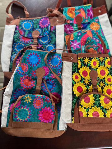 Backpack - Embroidered Lg