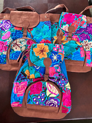 Backpack - Embroidered Lg