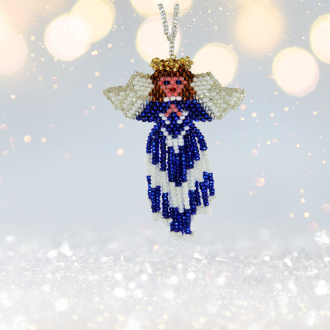 Angel Tassel Ornament (colors available)