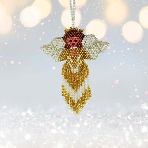 Angel Tassel Ornament (colors available)