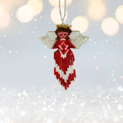 Angel Tassel Ornament (colors available)