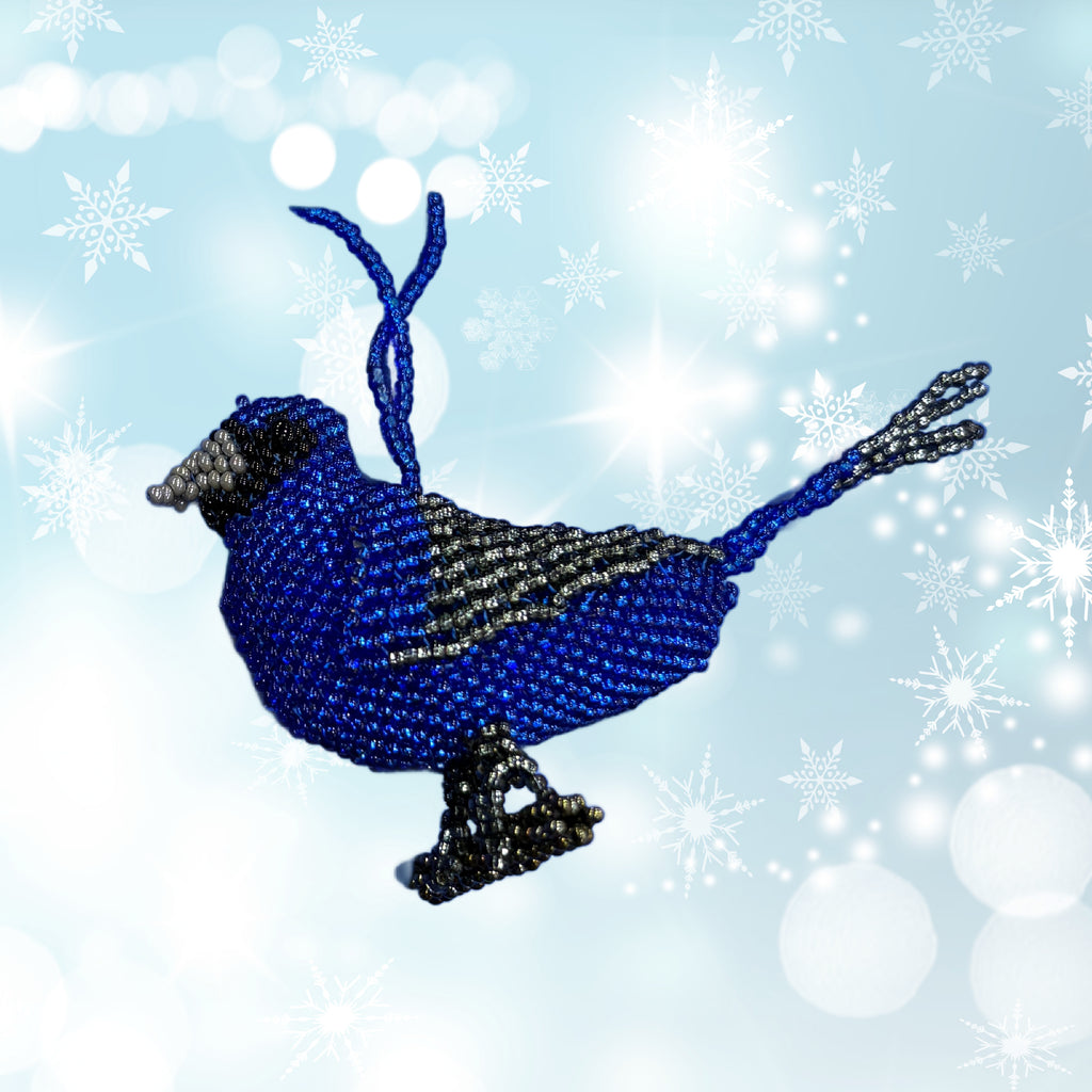 Blue Bunting Bird