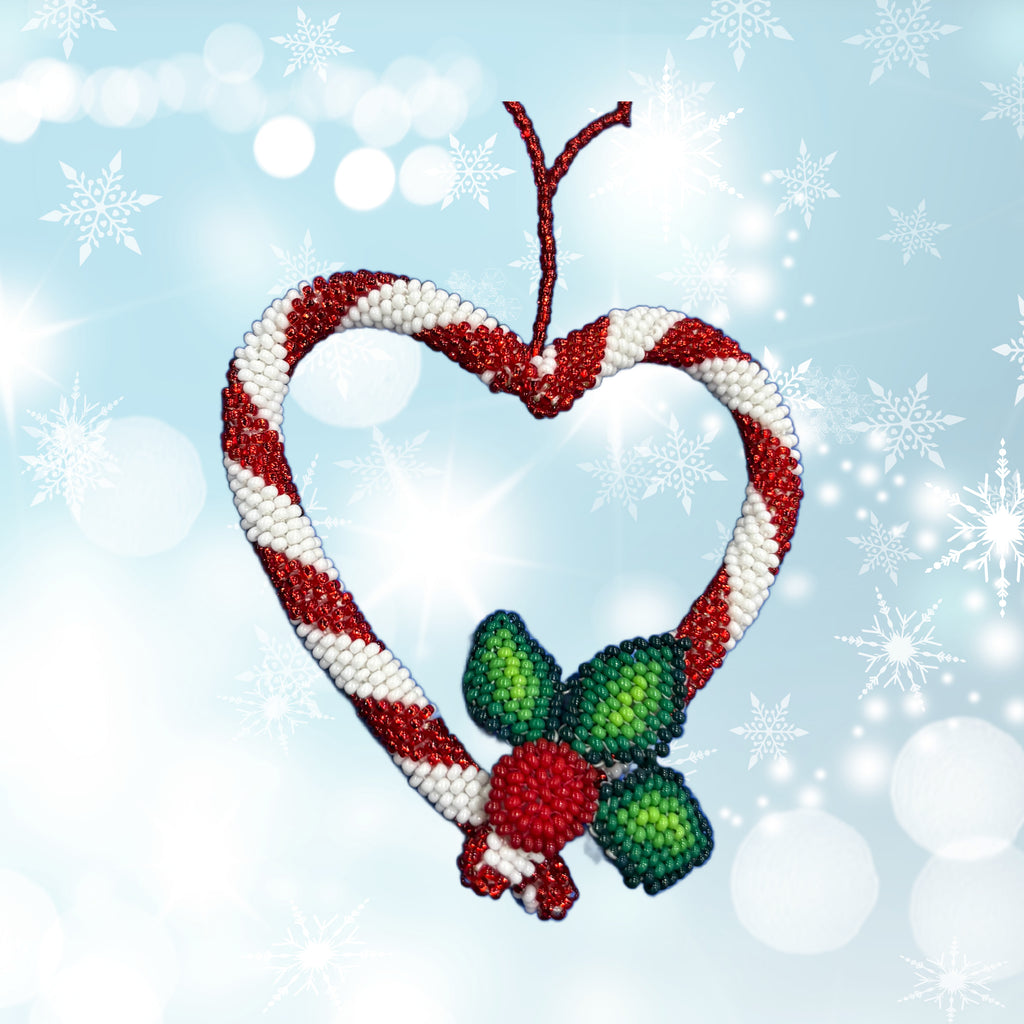 Candy Cane Heart