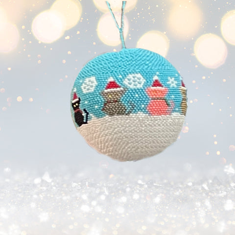 Patterned Christmas Balls