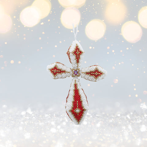 Christmas Cross (colors available)