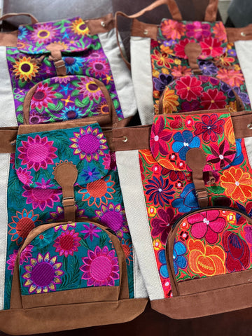 Backpack - Embroidered Lg