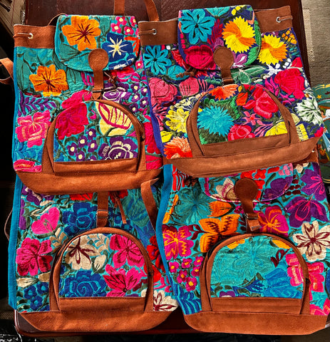 Backpack - Embroidered Lg