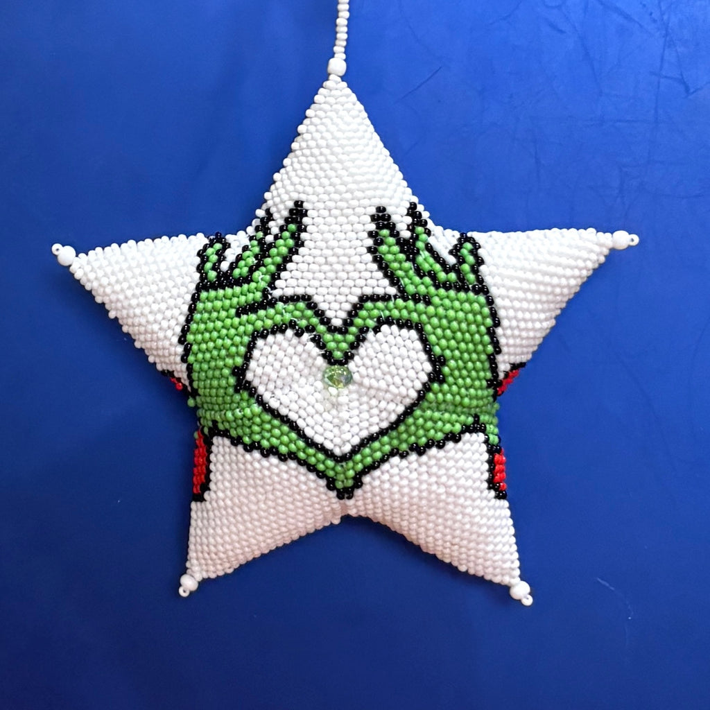 Grinch Heart Star
