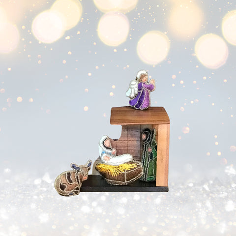 Nativity Tabletop Ornament Sets