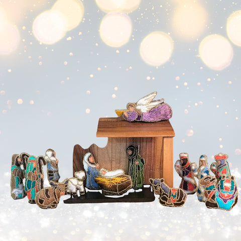 Nativity Tabletop Ornament Sets