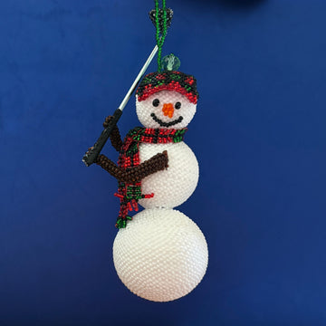 Snowman Golfing