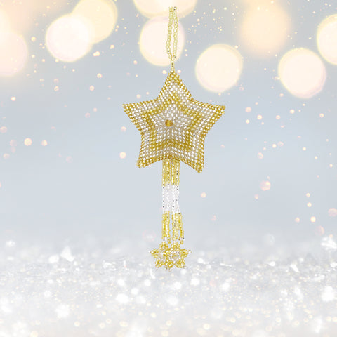 Star Ornament - Five Point (colors available)