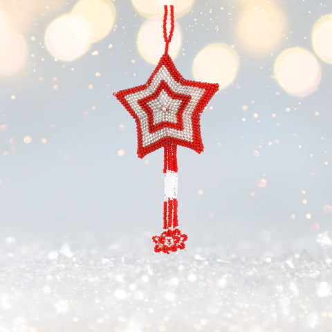 Star Ornament - Five Point (colors available)