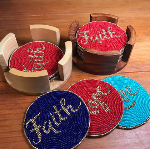 Coasters - Set of 6 (colors available)