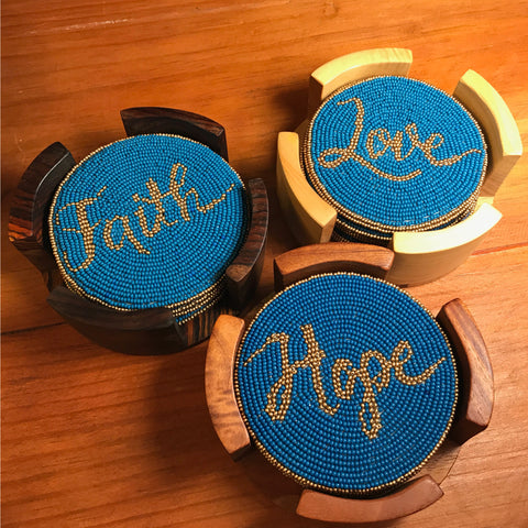 Coasters - Set of 6 (colors available)