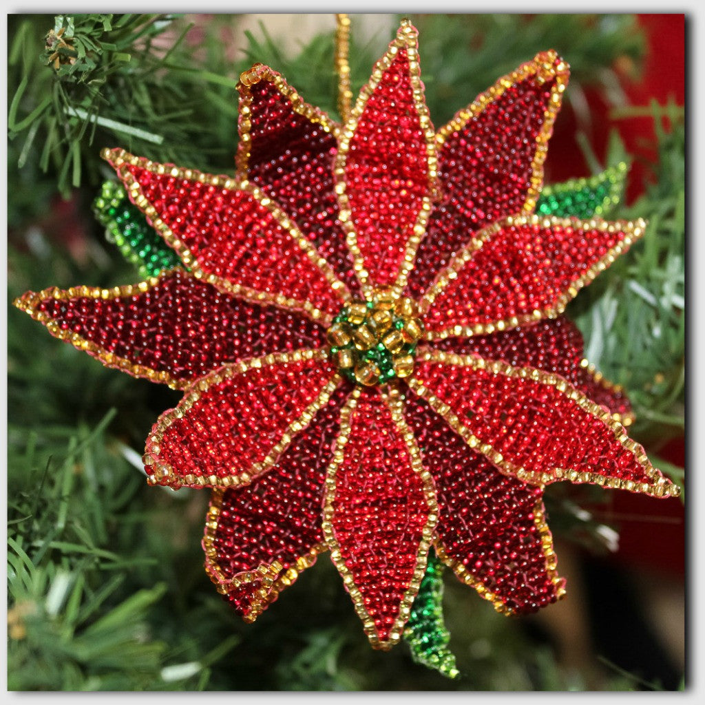 Poinsettia Ornament - WOMEN OF HOPE
