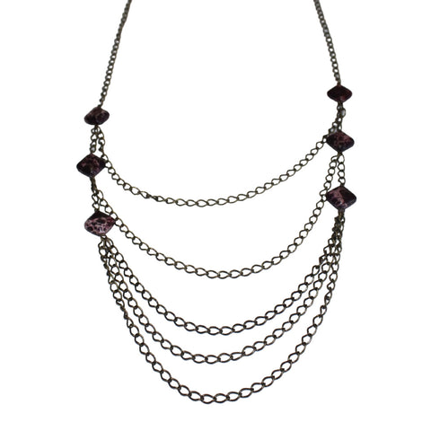 Romelia Stone Necklace (colors available)