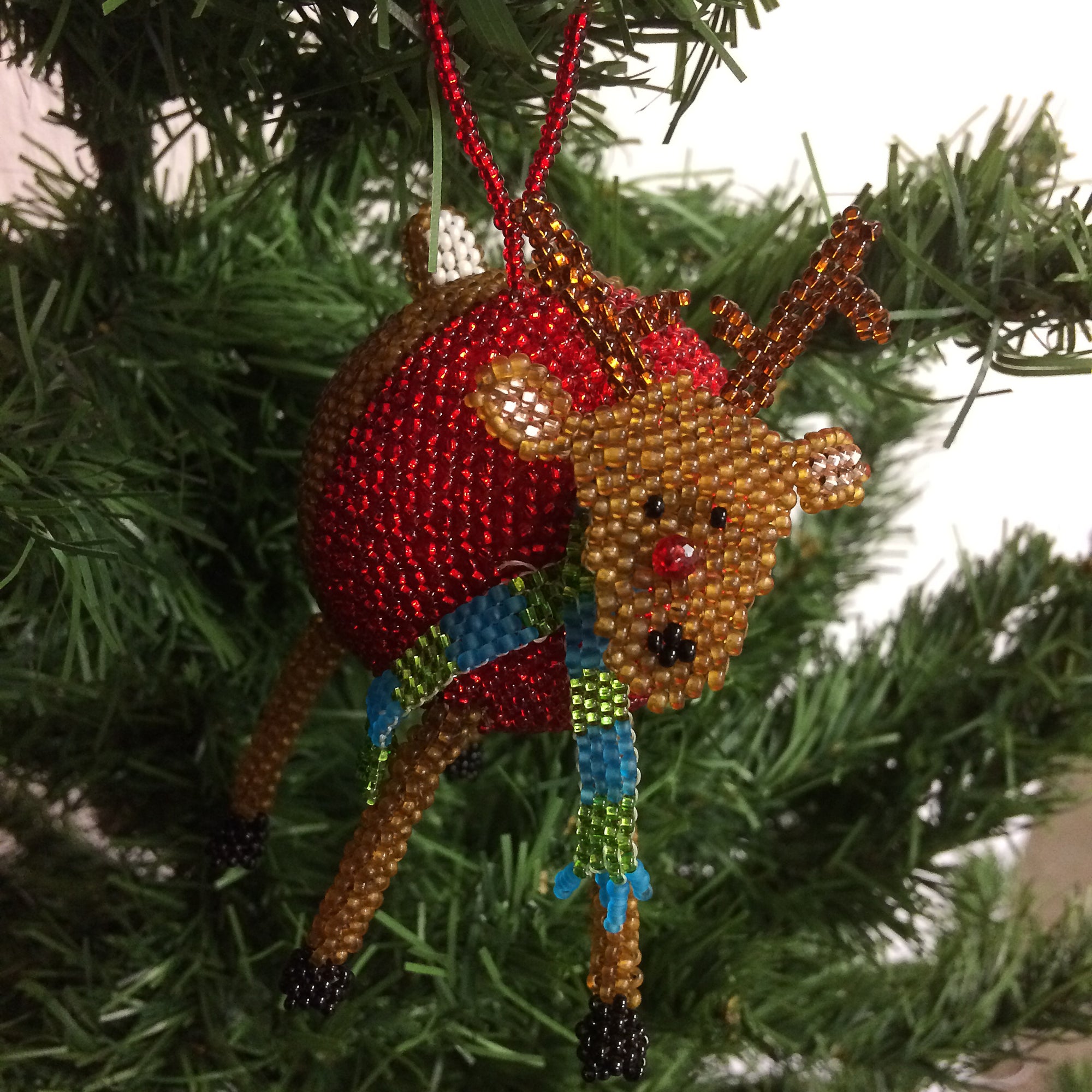 Rudolph Ball Ornament - WOMEN OF HOPE