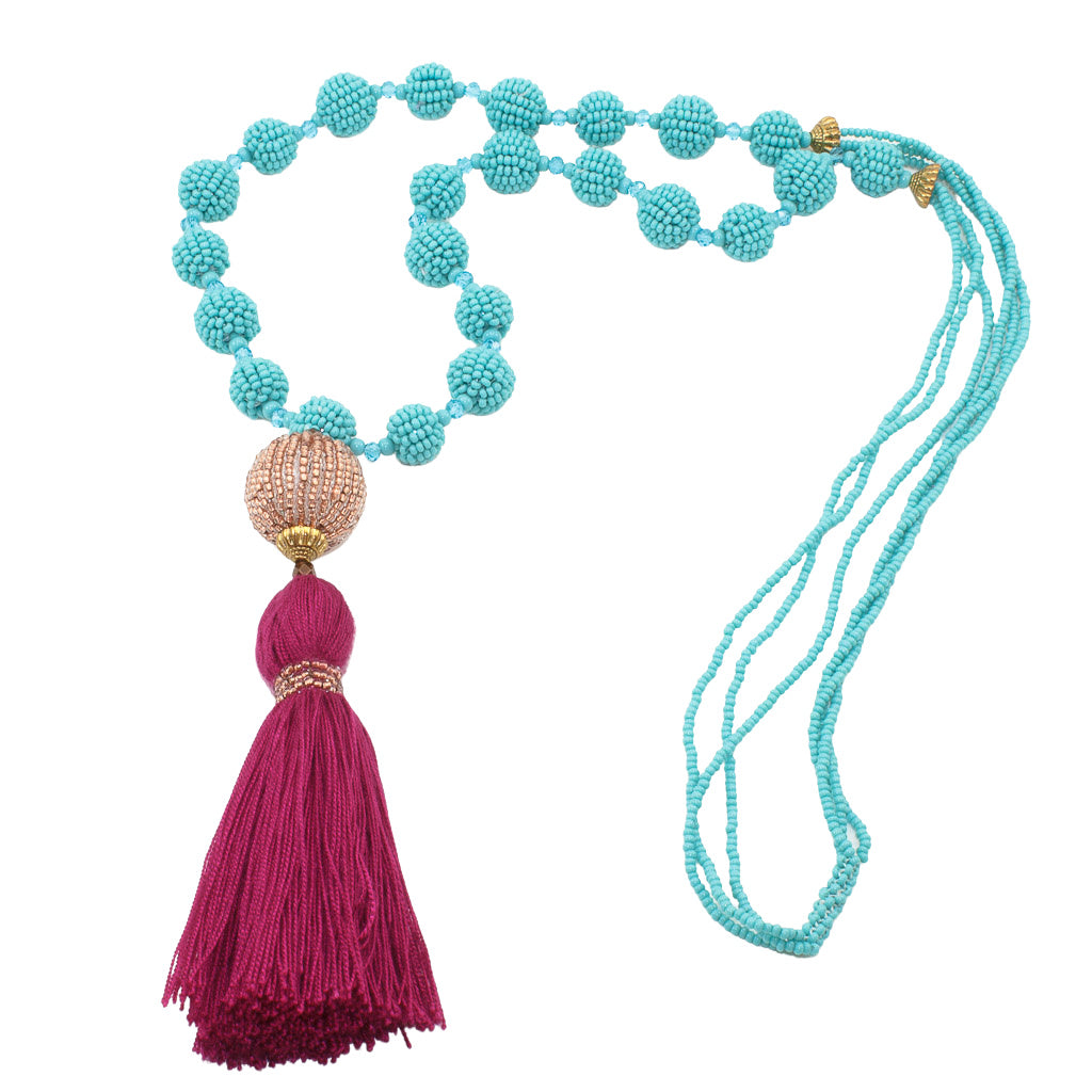 Yesenia Tassel Necklace (colors available)